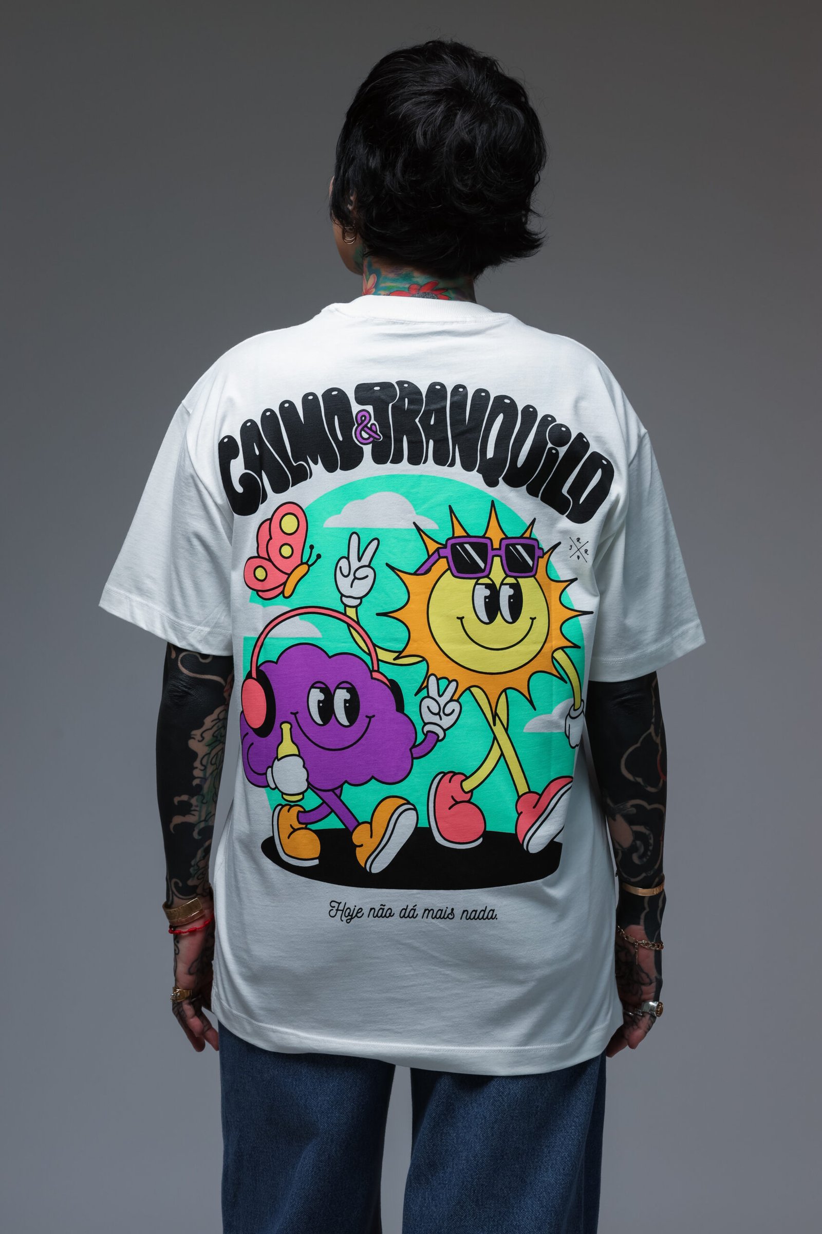Camiseta Calmo e Tranquilo