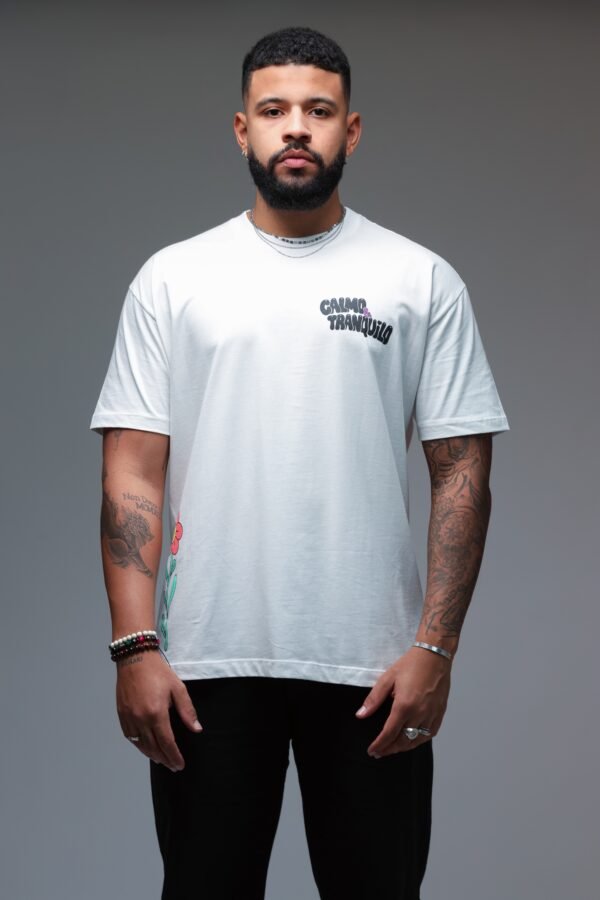 Camiseta Calmo e Tranquilo - Imagem 4